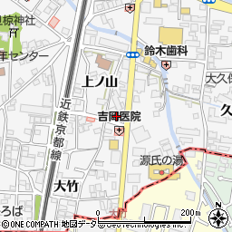 宇治・城陽・久御山教育会館周辺の地図