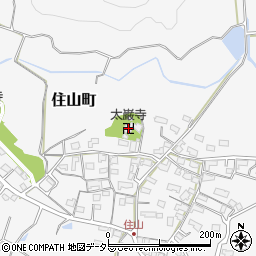 太巖寺周辺の地図