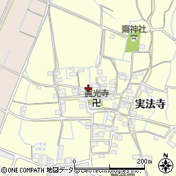 兵庫県姫路市実法寺159周辺の地図