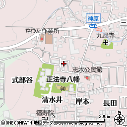 京都府八幡市八幡清水井65-5周辺の地図