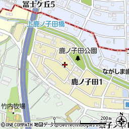 愛知県知多郡武豊町鹿ノ子田周辺の地図
