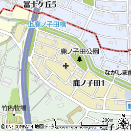 愛知県武豊町（知多郡）鹿ノ子田周辺の地図