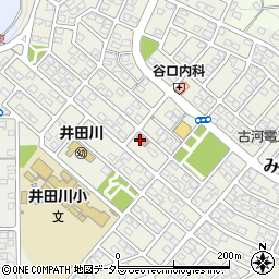 井田川地区北コミュニティセンター周辺の地図