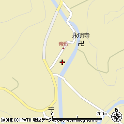 広島県庄原市東城町帝釈未渡2110周辺の地図