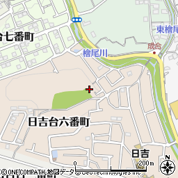 大阪府高槻市日吉台六番町51-21周辺の地図