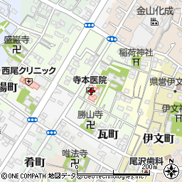 愛知県西尾市大給町38周辺の地図