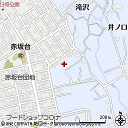 愛知県豊川市赤坂町北平山周辺の地図