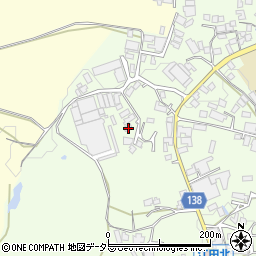 滋賀県甲賀市信楽町江田986-1周辺の地図