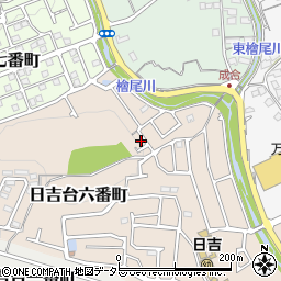 大阪府高槻市日吉台六番町51-17周辺の地図