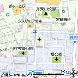 三重県鈴鹿市算所2丁目9周辺の地図
