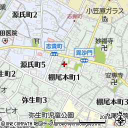 愛知県中央信用組合みなみ支店周辺の地図