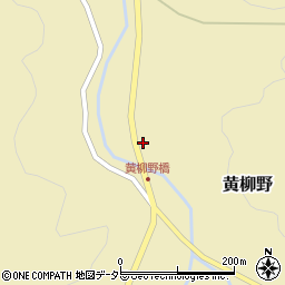 愛知県新城市黄柳野新田周辺の地図