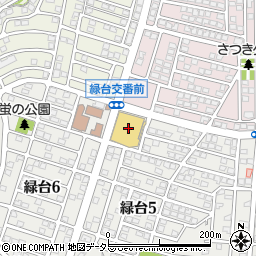 西友多田店周辺の地図