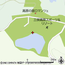 みほ高原スポーツ＆リゾート周辺の地図