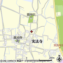 兵庫県姫路市実法寺239-1周辺の地図