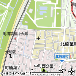 大阪府枚方市北楠葉町4-12周辺の地図