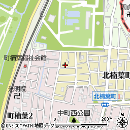 大阪府枚方市北楠葉町4-11周辺の地図