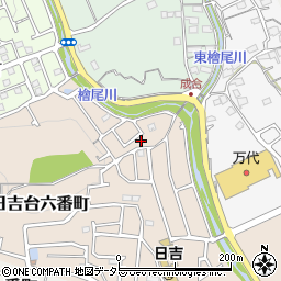 大阪府高槻市日吉台六番町53-15周辺の地図