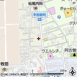 呑み処 遊歩道周辺の地図