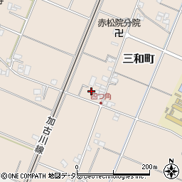 兵庫県小野市三和町575-3周辺の地図