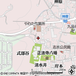 京都府八幡市八幡清水井237周辺の地図