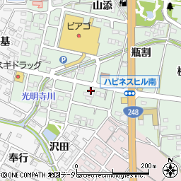 西尾信用金庫幸田北支店周辺の地図
