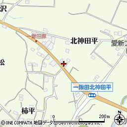 愛知県新城市一鍬田北神田平30周辺の地図