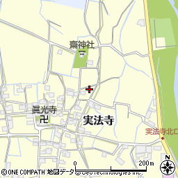 兵庫県姫路市実法寺238-4周辺の地図