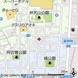 シャルダン７周辺の地図