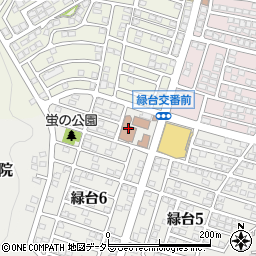 川西市緑台デイサービスセンター周辺の地図