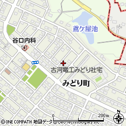 井田川団地周辺の地図