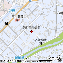 栄町自治会館周辺の地図