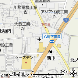 京都府八幡市下奈良宮ノ道周辺の地図