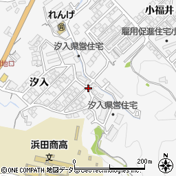 島根県浜田市熱田町周辺の地図