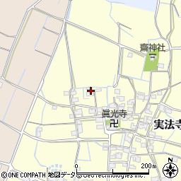 兵庫県姫路市実法寺156周辺の地図