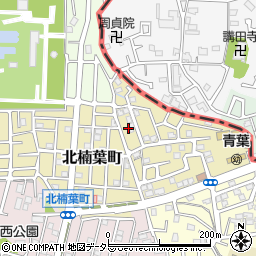 大阪府枚方市北楠葉町29周辺の地図