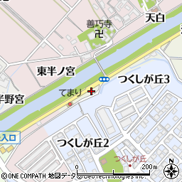 愛知県西尾市貝吹町金葛周辺の地図