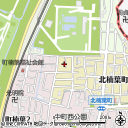 大阪府枚方市北楠葉町4周辺の地図