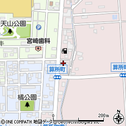 野崎ビル周辺の地図