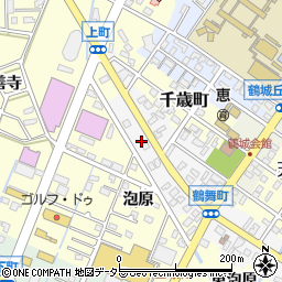 愛知県西尾市鶴舞町99周辺の地図