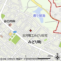 三重県亀山市みどり町19周辺の地図
