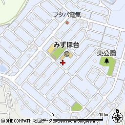 三重県亀山市みずほ台周辺の地図