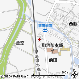 日本経済新聞　幸田販売所周辺の地図