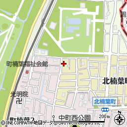 大阪府枚方市北楠葉町4-16周辺の地図