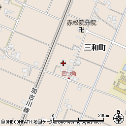 兵庫県小野市三和町606周辺の地図