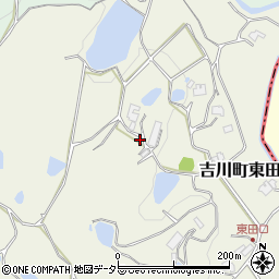 兵庫県三木市吉川町東田1005周辺の地図