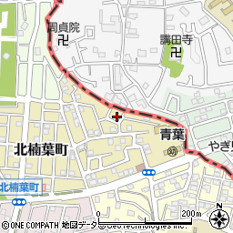大阪府枚方市北楠葉町32周辺の地図