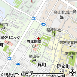 愛知県西尾市大給町26周辺の地図