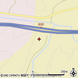 広島県庄原市東城町帝釈未渡28周辺の地図