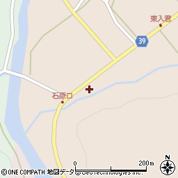 ＪＡ君田ＳＳ周辺の地図
